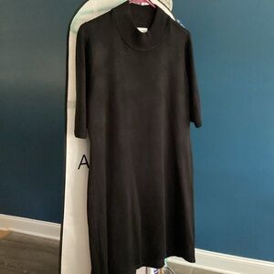 Calvin Klein XL Black High Neck Dress